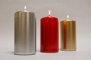 3x6 Metallic Pillar Candle (ceremonial candle) making machin