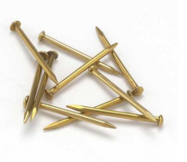 Solid Brass Esctucheon Pins 5/8＂ x 18 Gauge