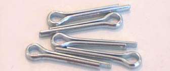 Cotter Pins / Extended Prong / Steel / Zinc